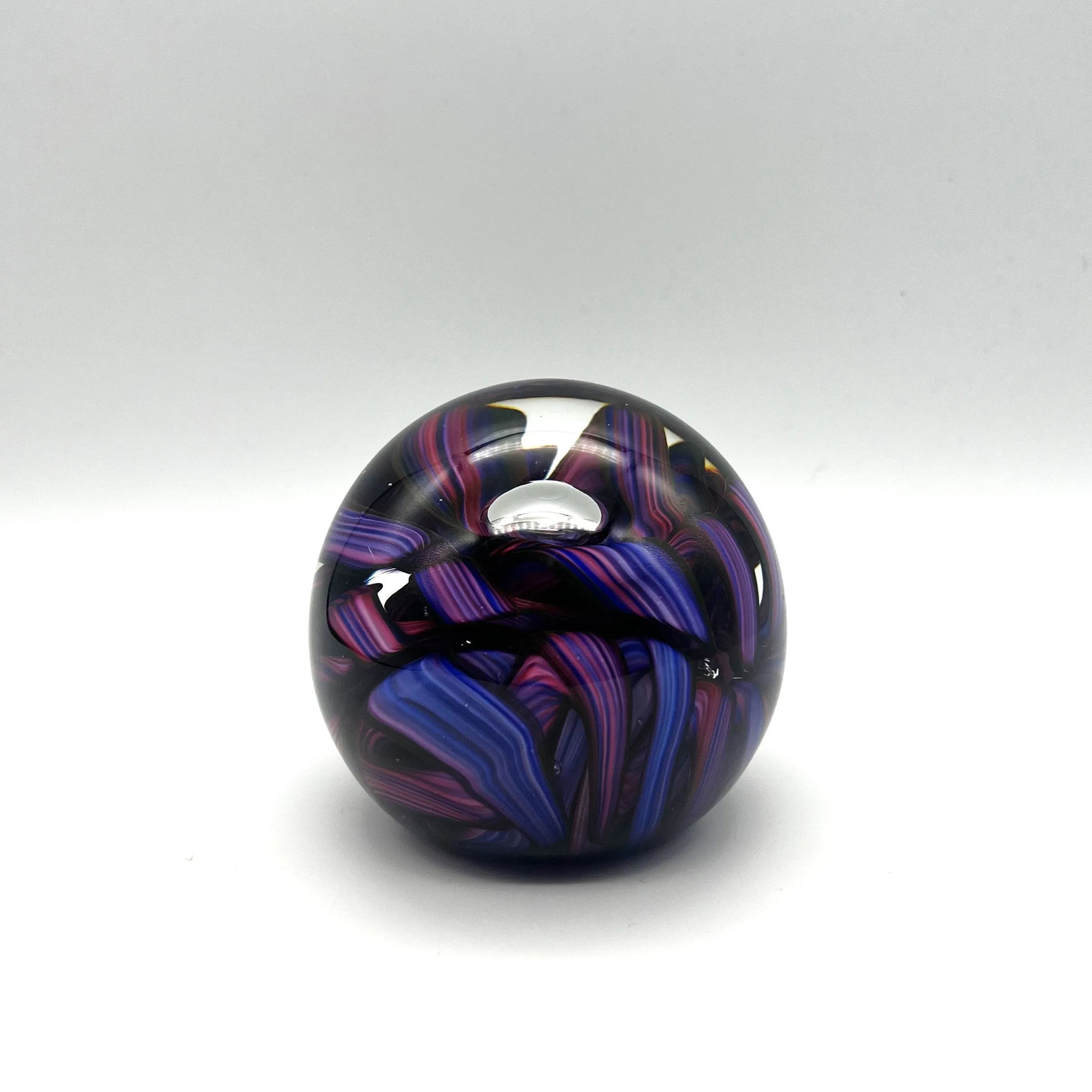 Ribbon Paperweight by Hudson Glass