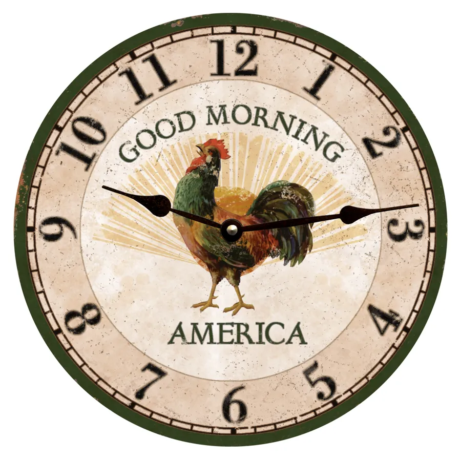 Rooster Wall Clock