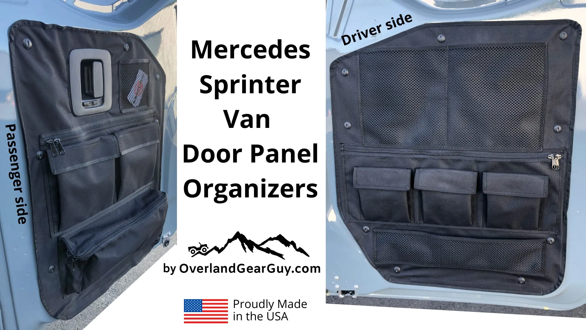 Sprinter Door Panel Organizers