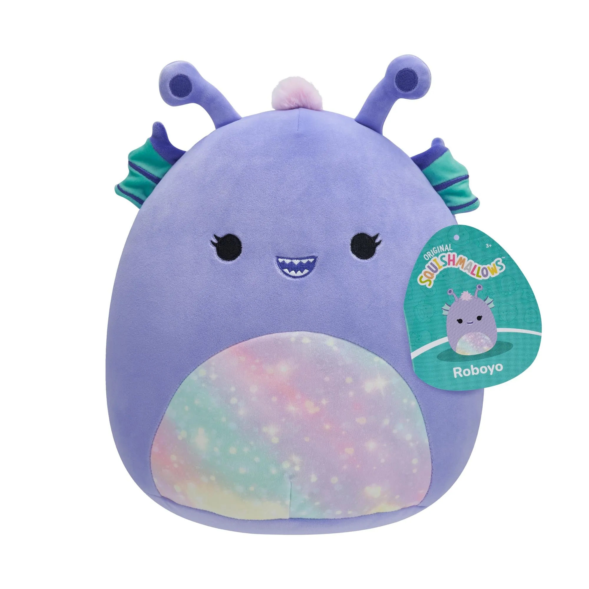 Squishmallows 12 Inch Plush S17  Roboyo Purple Water Alien