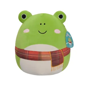 Squishmallows 12 Inch Plush S17  Wendy Green Frog With Scarf