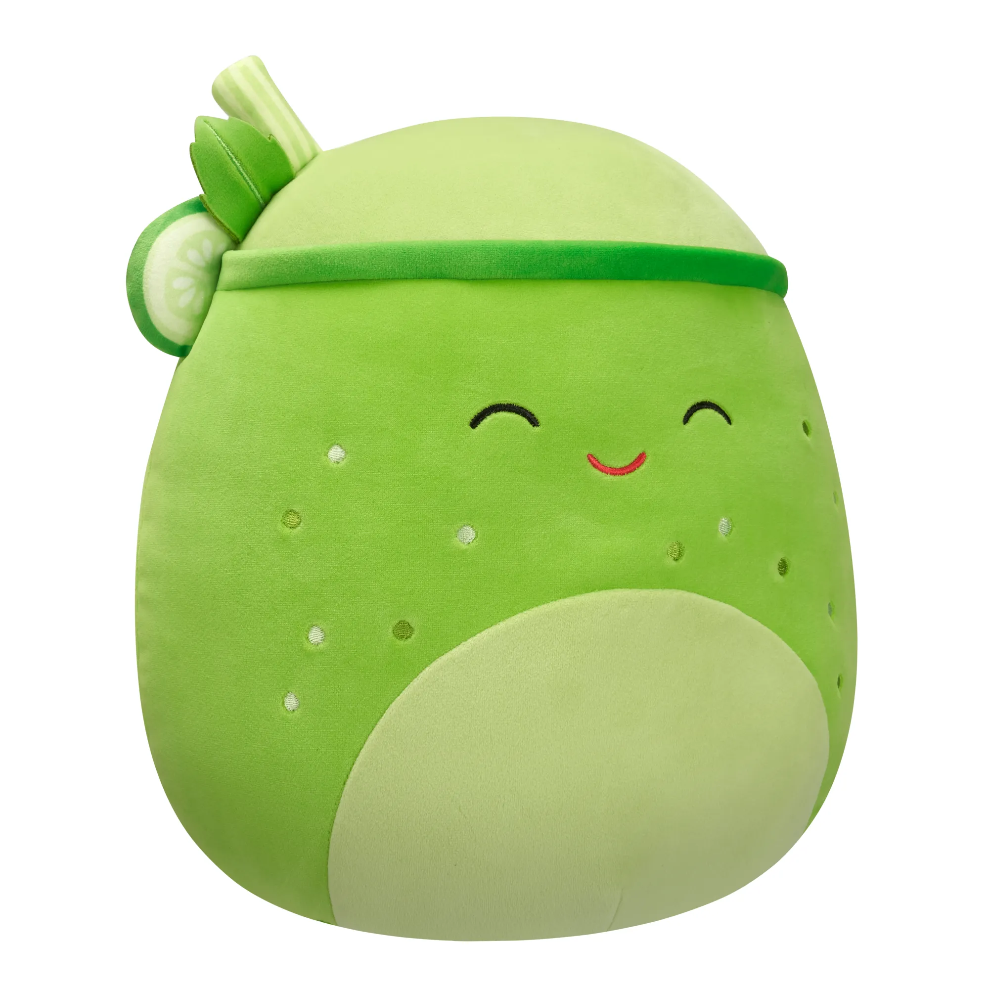 Squishmallows 12 Inch Plush S20 Townes  Green Juice With Closed Eyes