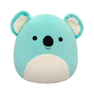 Squishmallows 12 Inch Series 20 Kevin  Teal Koala With White Fuzzy Belly