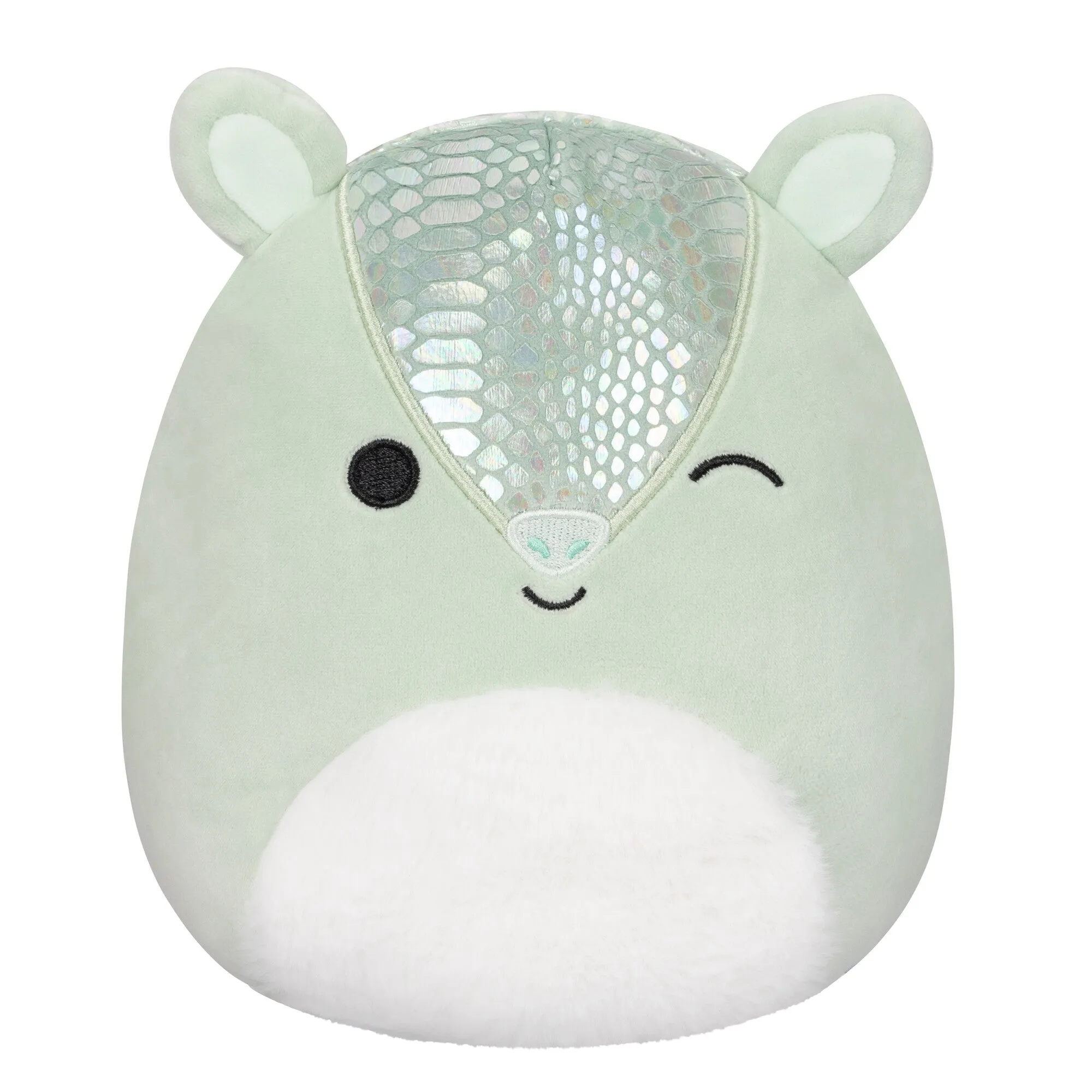 Squishmallows 5 Inch Plush  Arilla The Green Winking Armadillo