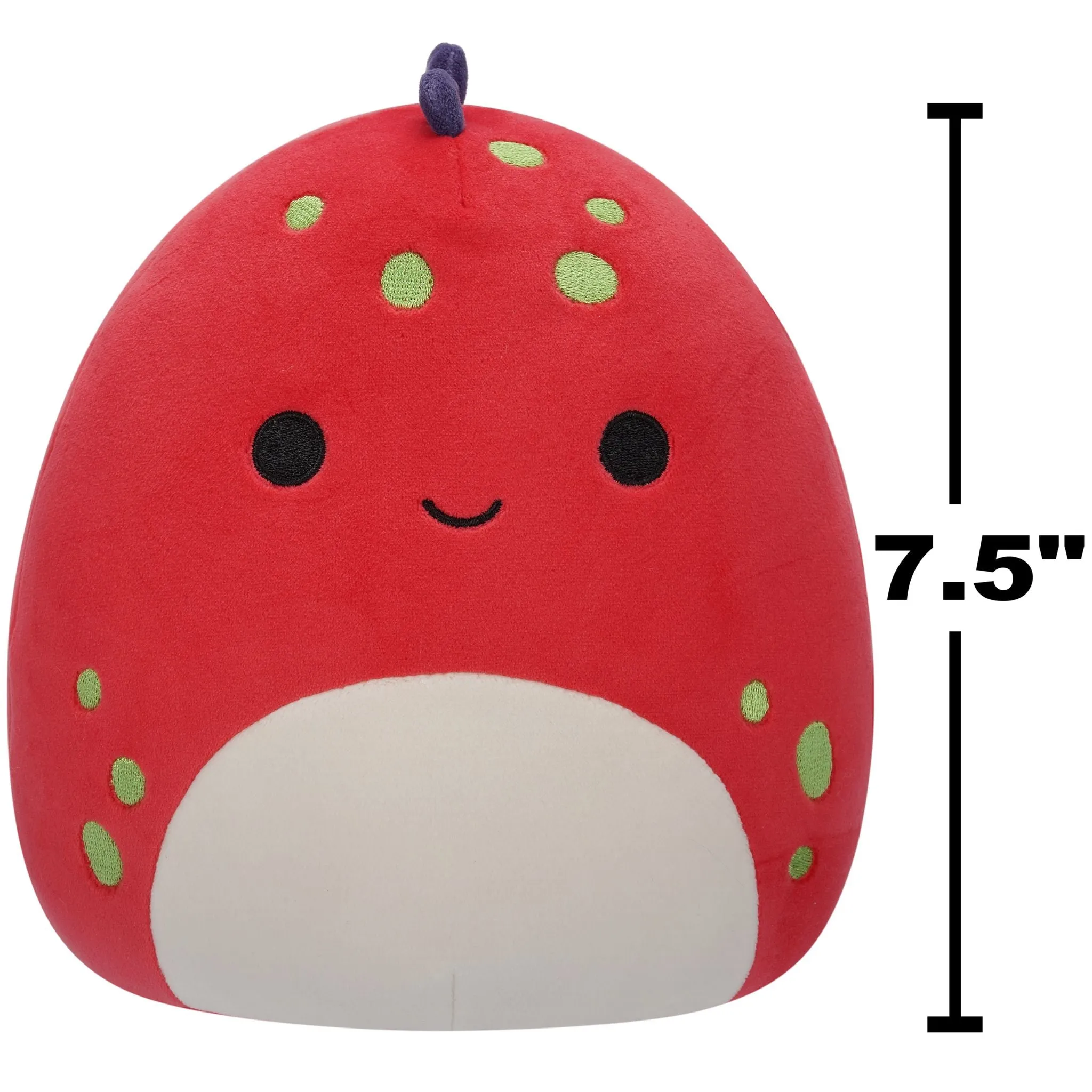 Squishmallows 7.5 Inch Plush  Dolan Red Dino