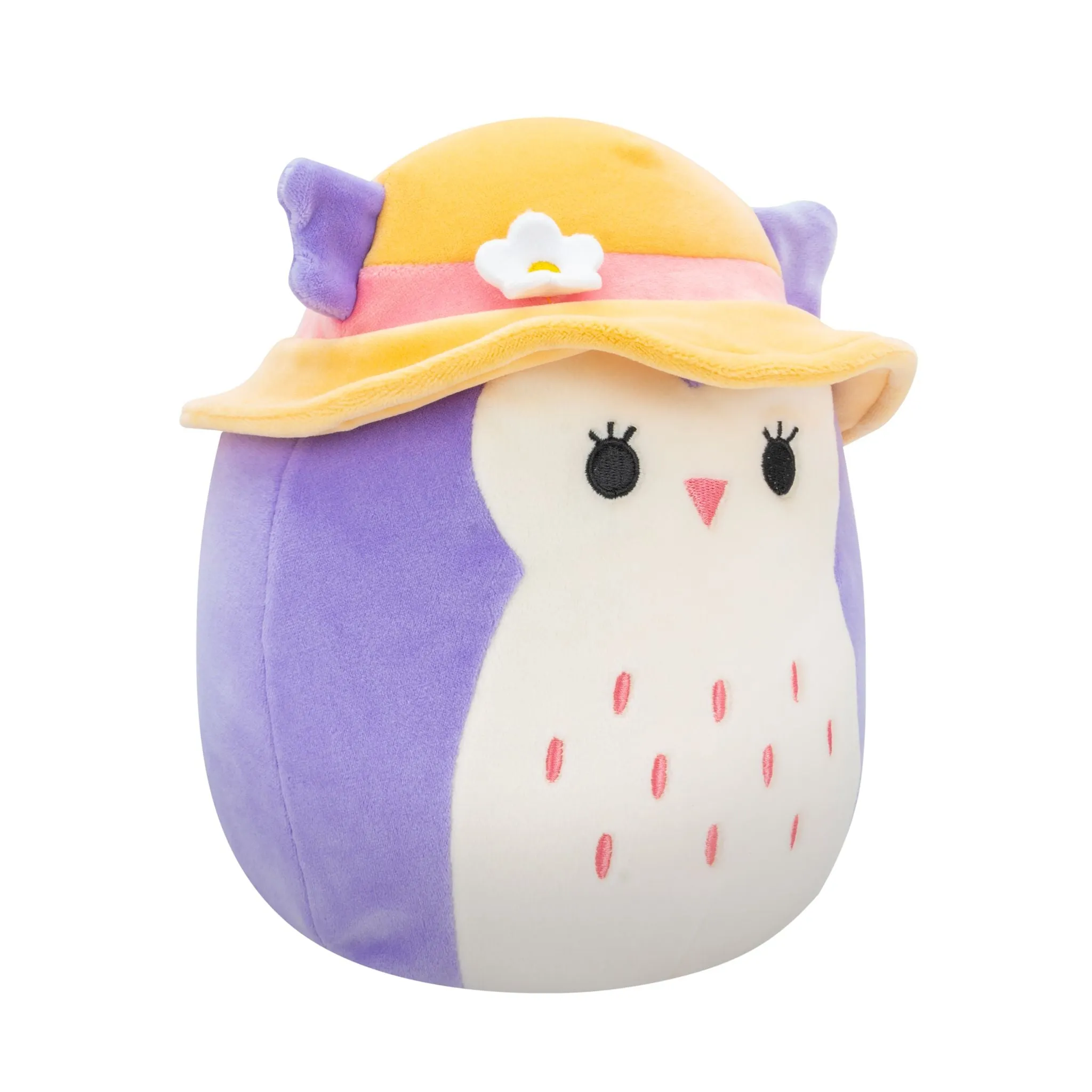 Squishmallows 7.5 Inch Plush  Holly Purple Owl