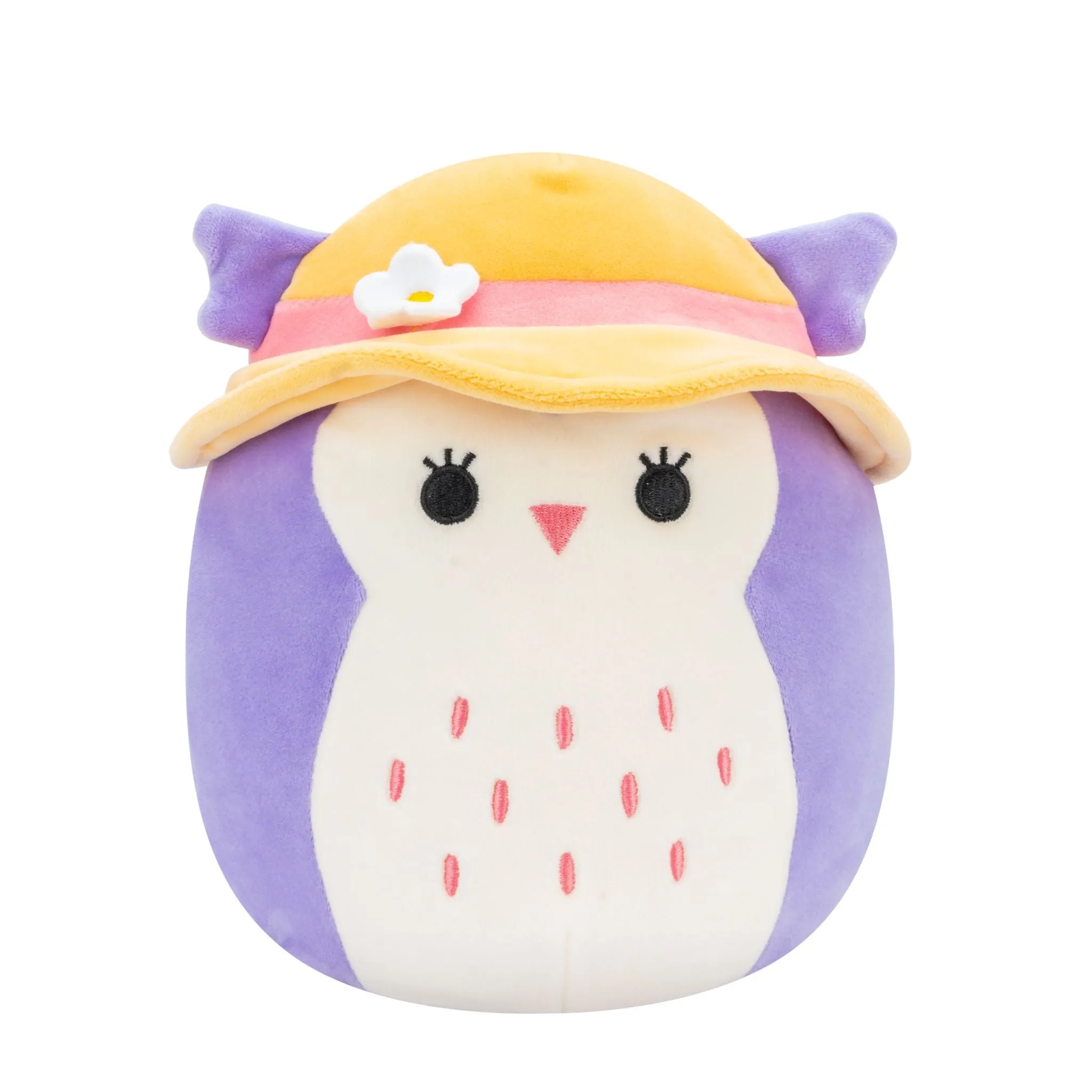 Squishmallows 7.5 Inch Plush  Holly Purple Owl