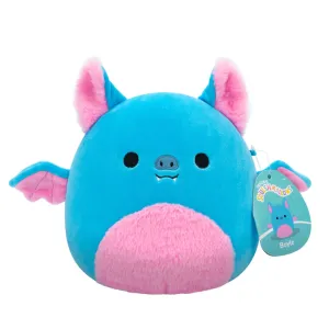 Squishmallows 7.5 Inch Plush S20 Boyle  Blue Fruit Bat With Pink Belly