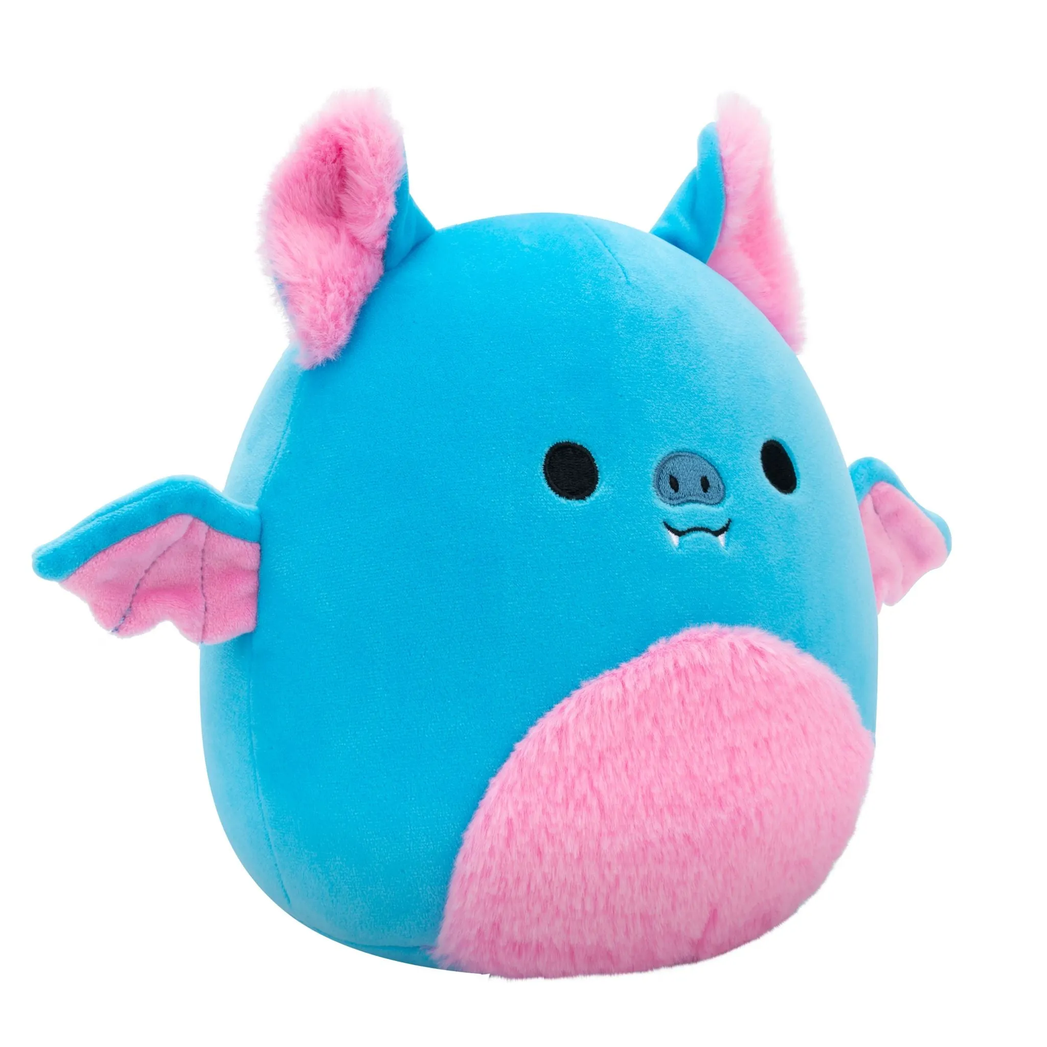 Squishmallows 7.5 Inch Plush S20 Boyle  Blue Fruit Bat With Pink Belly