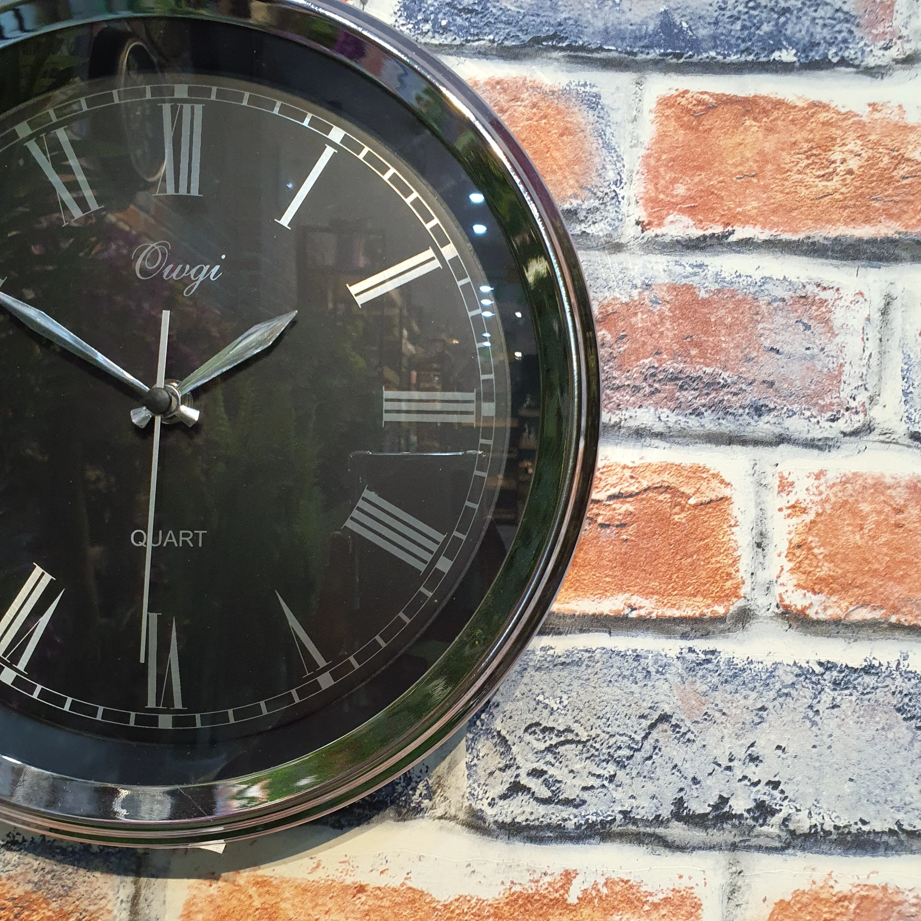 Stop Watch Style Wall Clock