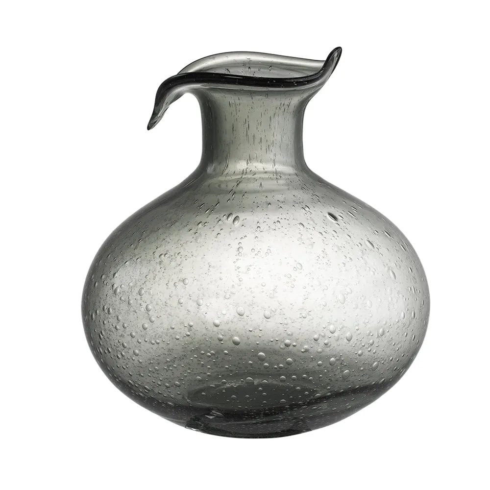 Teardrop Glass Vase Round