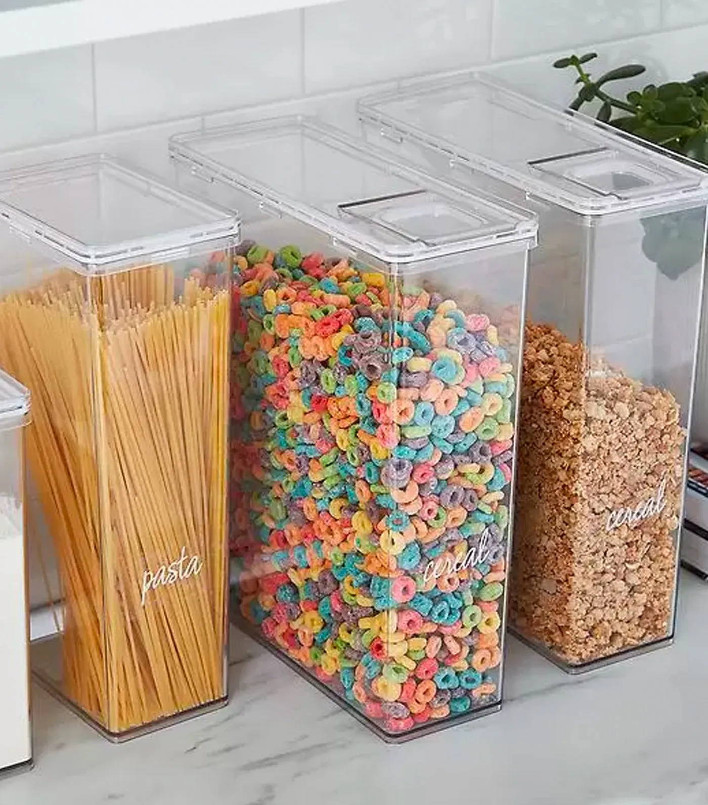 The Home Edit Cereal Canister