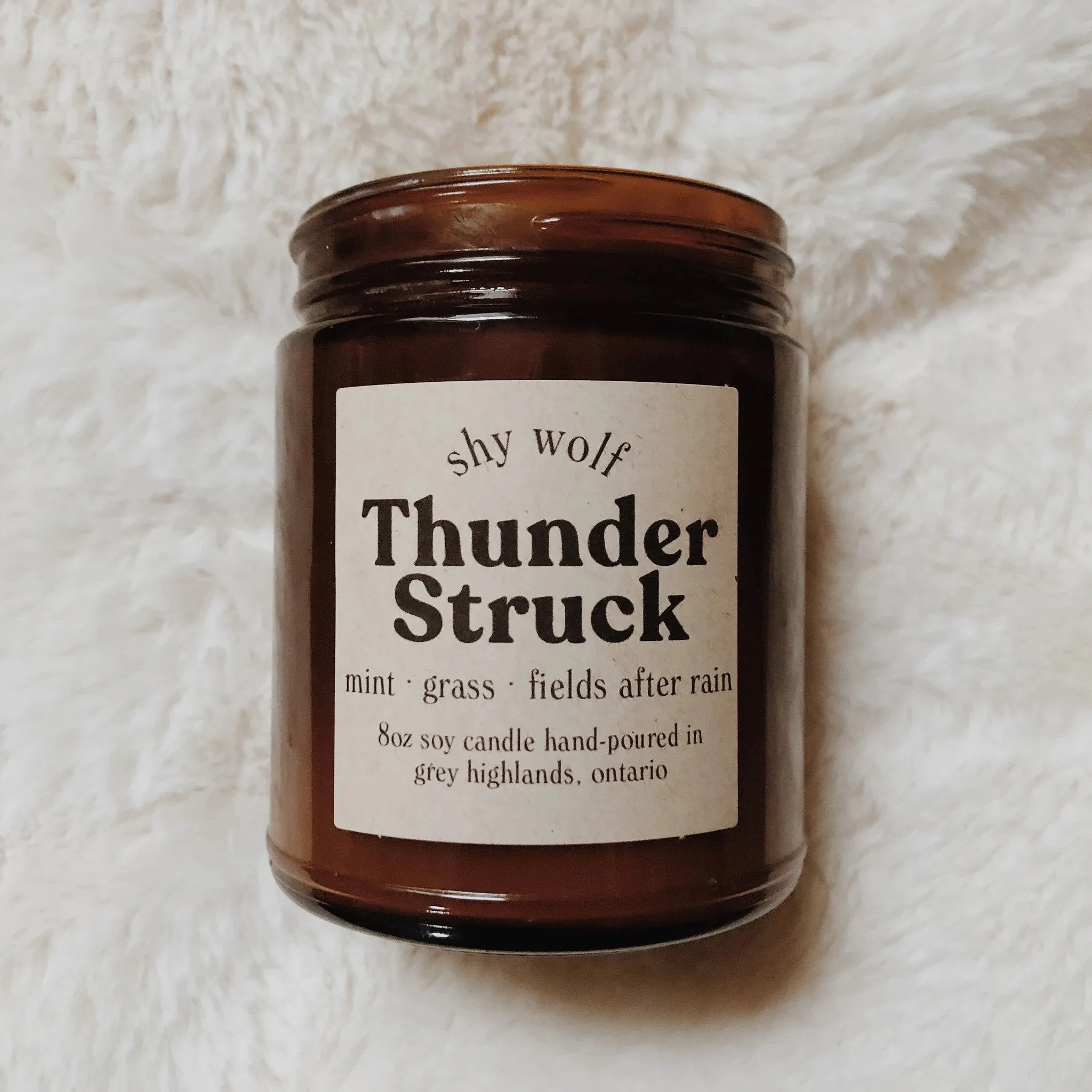 Thunder Struck Soy Wax Candle