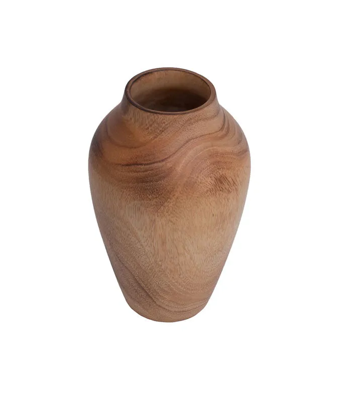 Wood Coffee Vase