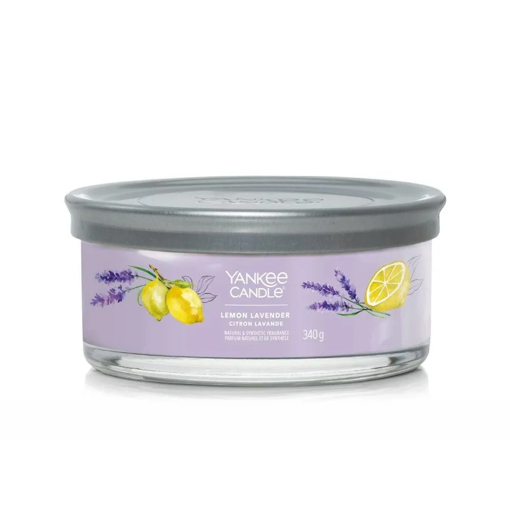 Yankee Candle 340g Lemon & Lavender Signature Multi-Wick Candle