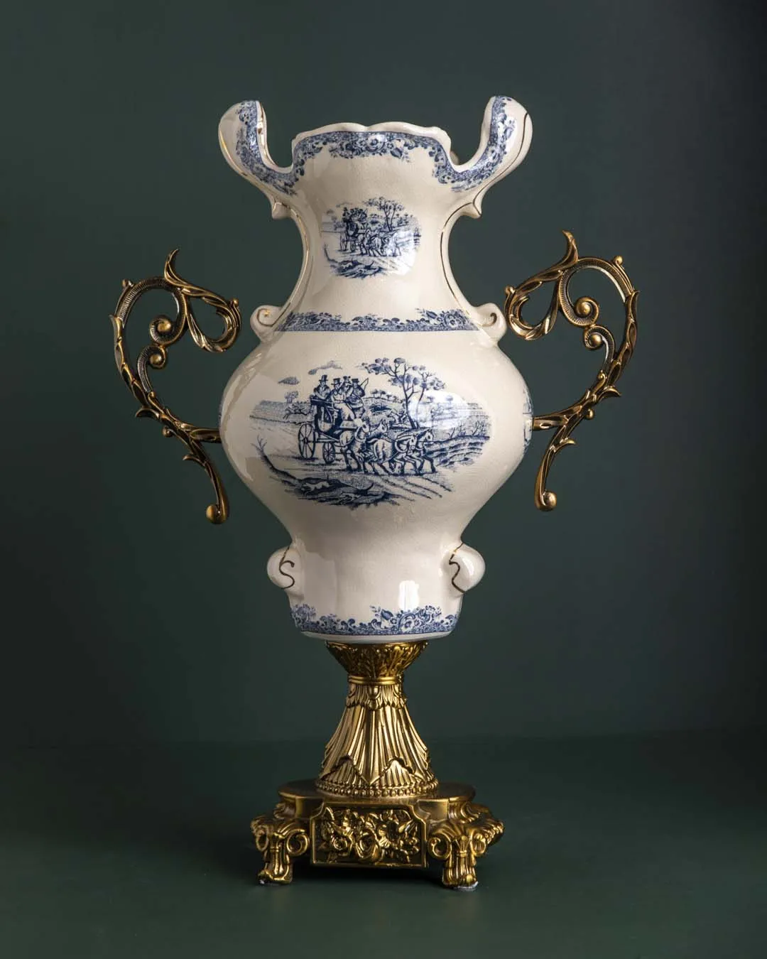 'Yorkshire' Victorian Ornamental Vase