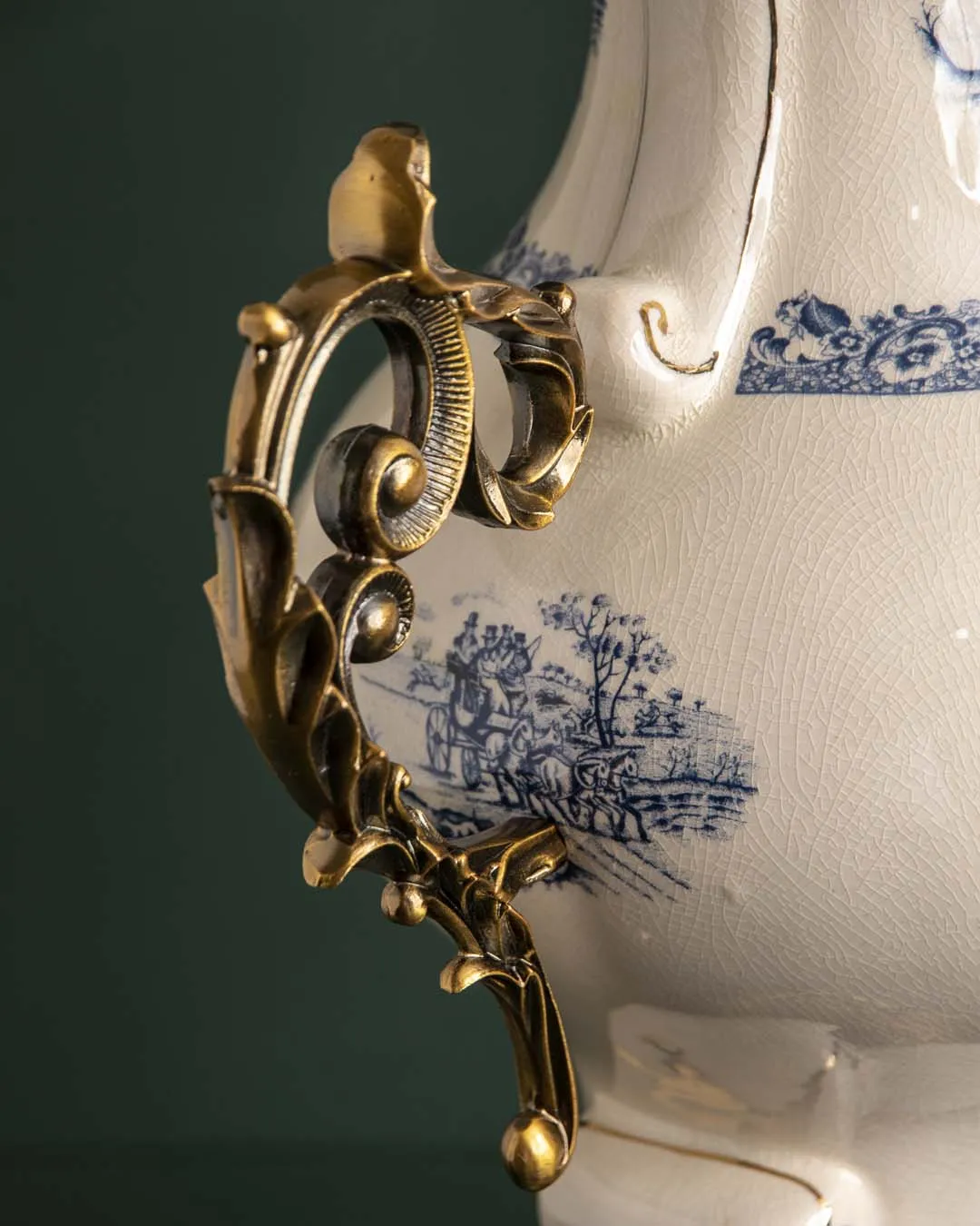 'Yorkshire' Victorian Ornamental Vase