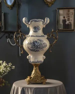 'Yorkshire' Victorian Ornamental Vase